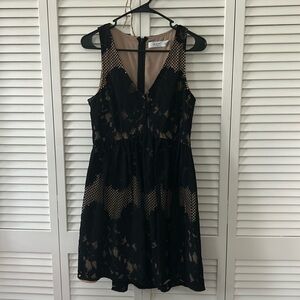 Beautiful one of a kind black dress!